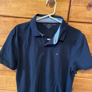 Tommy Hilfiger Men's Dark Blue Polo Shirt